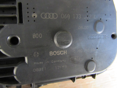 Audi TT Mk1 8N Throttle Body w/ Bosch Control Unit 06A133062C4